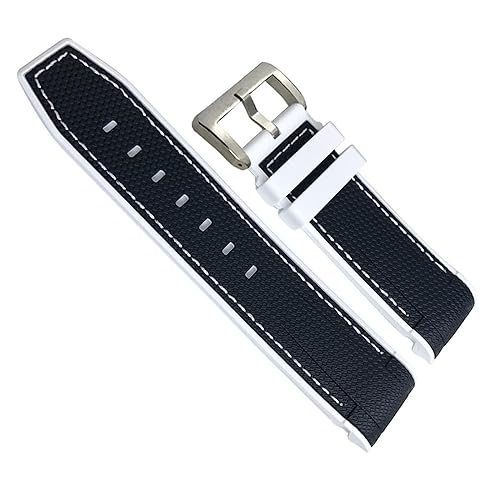 Bracelet de montre incurvé en caoutchouc doux pour GMT