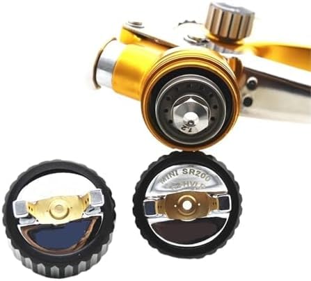 Kit spruzzatore di vernice ad aria per auto, ugelli da 1,2 mm, 1,0 mm, 0,8 mm, per verniciatura auto, riparazione carrozzeria, finiture personalizzate, set completo professionale