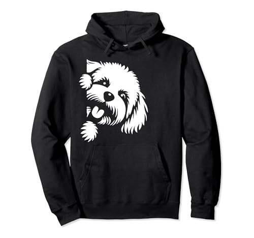 Conception graphique drôle de chien Maltipoo Sweat à Capuche