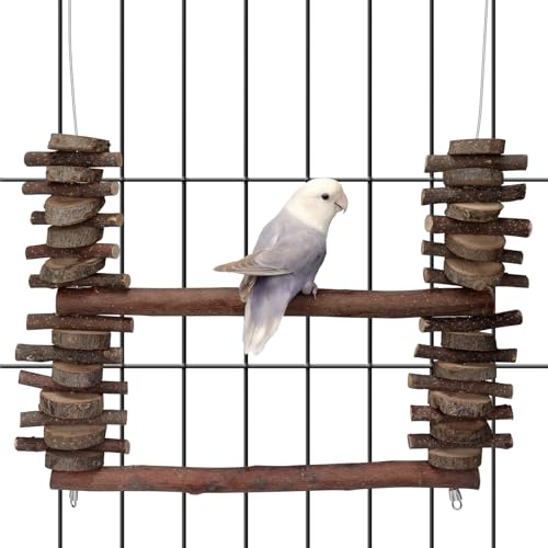 Brinquedos de balanço de papagaio para pássaros, poleiros de pássaros, brinquedos de periquito, brin