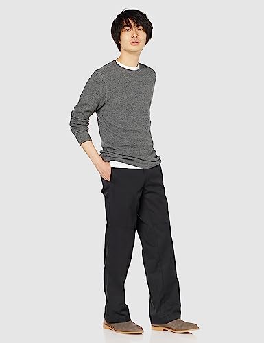 Amazon Essentials Camisa de Panal de Abeja de Manga Larga y Ajuste Normal Hombre, Color Carbón, XL