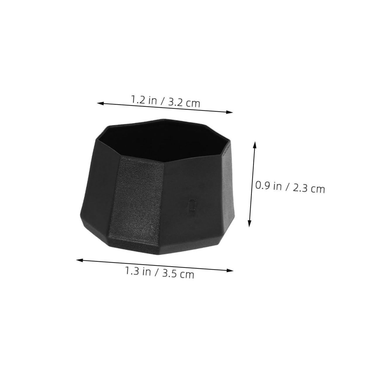 INOOMP 3pcs Tennis Racket End Caps Durable Plastic Protective Covers for Racket Handle Shield From Wear for and Practice Sessions