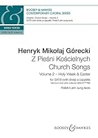 Church Songs Volume 2 - Holy Week & Easter: Satb Divisi A Cappella 1784541680 Book Cover