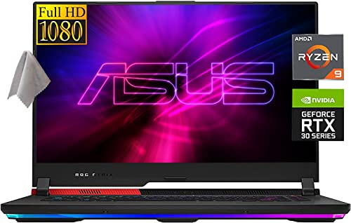 Image of Newest ASUS ROG Strix G15 Gaming Laptop, 15.6 inch 300Hz IPS Type FHD Display, NVIDIA GeForce RTX 3070, AMD Ryzen R9-5900HX, 32GB DDR4 RAM, 2TB PCIe SSD, WiFi 6, Per-Key RGB Keyboard + HDMI Cable