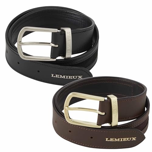 LeMieux Suede Insert Belt - Pemium Quality Leather With A Suede Cutout Insert
