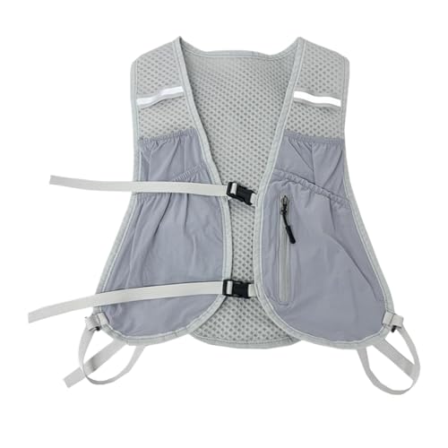 Vest de hidratación en ejecución - Pack de chaleco de ejecución reflectante ligero | Jogging Daypack con bolsillos | Multi Funciones Ligera de hidratación Día para ciclismo Correr corriendo Trail Trai