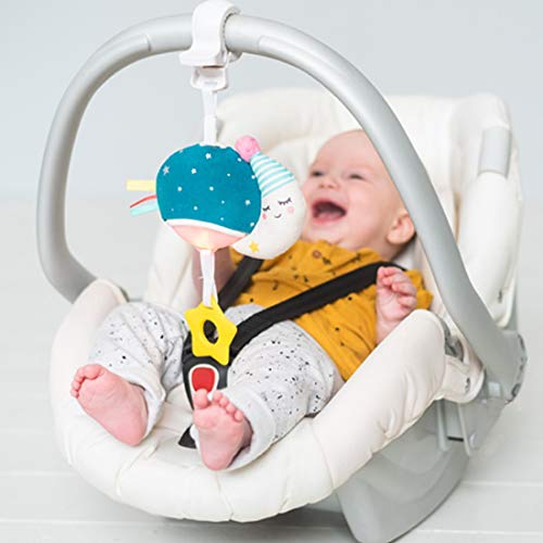 Taf Toys TAF12585 Musical Mini Moon, On-The-Go Pull Down Hanging Music And Lights Infant Toy | Parent And Baby’S Travel Companion, Soothe Baby, Keeps Baby Relaxed While Strolling, For Newborns And Up thumb #1