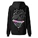Hoodies Graphic Women Graphic Hoodie Women Womens Letter Graphic Print Hoodie Plus Size Pullover Hoodies for Women Black