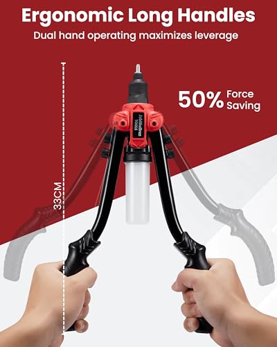 Pince a rivet pour fixer solidement le metal sans forcer - 6