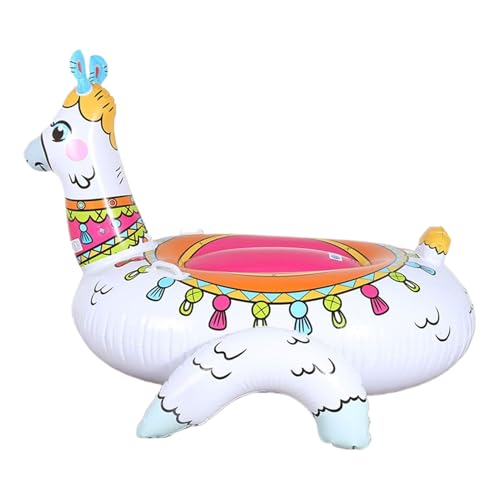 Flotador de playa para piscina, flotadores de alpaca inflables para adultos, tubos flotantes juguetes acuáticos, hamaca inflable para piscina de verano, playa o río niños