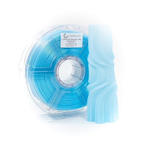 Image of Cookiecad PLA Filament Iridescent Glitter, Pale Blue Elixir, 1.75mm 1kg