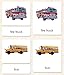 Transportation 3-Part Reading Cards