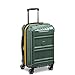 DELSEY PARIS Rempart Hardside Expandable Luggage with Spinner Wheels, Army Green, Carry-On 19 Inch