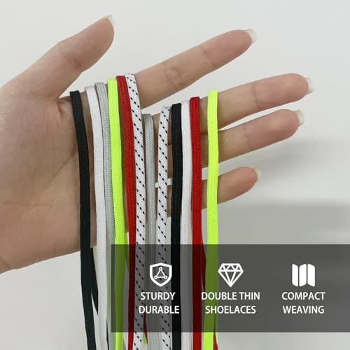 UamGlsob 2 Pairs Soccer Shoe Laces for Mercurial Vapor, Superfly White, 54" by UamGlsob - Used condition - Image 7