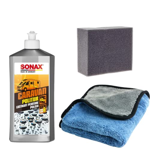 Abrillantador Sonax Caravan, 500 ml, juego de 3 piezas Cover