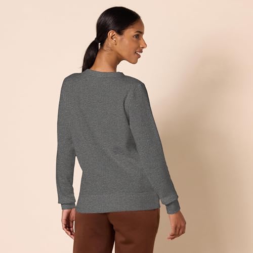 Image of Amazon Essentials Women's Fleece Crewneck Long Sleeve Pullover Sweatshirt (Available in Plus Size)