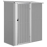 【Beaucoup d'espace :】 l'abri de rangement offre suffisamment d'espace de rangement pour ranger votre outils et d'autres objets.