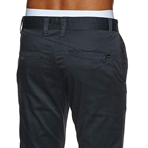 Volcom Men's Frickin Modern Fit Stretch Chino Pant, Charcoal, 29W X 34L #TOP3