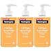 Neutrogena Oil-Free Acne Face Wash With Salicylic Acid, 9.1 Oz. (Pack of 3)