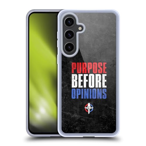 Head Case Designs Licenciado Oficialmente WWE Propósito Antes De Las Opiniones Austin Theory Caso Funda de Gel Suave Compatible con Samsung Galaxy S24+ 5G
