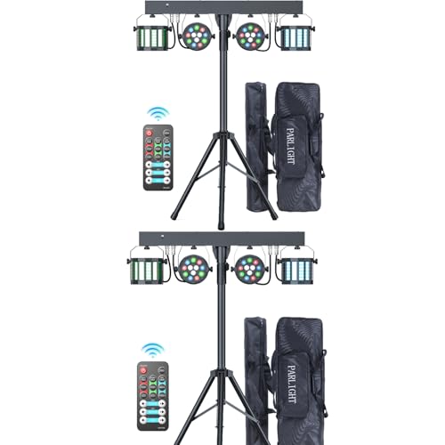5 in 1 Dj Lights with Stand 5.9ft,Led Dj Par