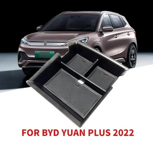 Boîte de rangement accoudoir pour BYD Atto 3 console centrale cachée