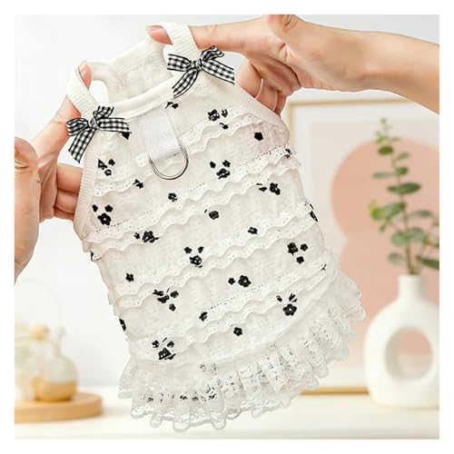 Robe de luxe en dentelle pour chien chic - Vêtement princesse caniche