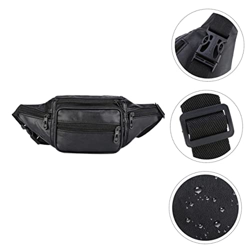 CLISPEED 3 Pçs Bolsa De Cinto Masculina Cinto Para Homens Carteira Crossbody Mochilas De Cintura De