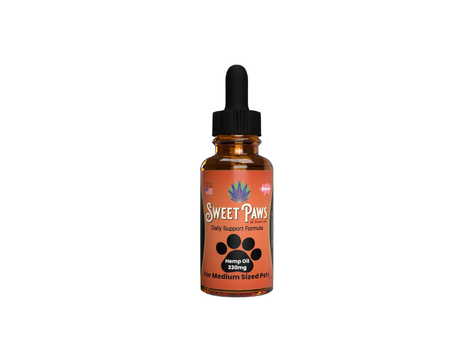 Amazon.com : Sweet Paws Hemp Oil for Medium Sized Pets | Helps