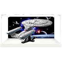 Vitrina acrílica, compatible con juegos Lego 10356 Star Trek