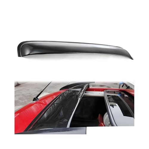 38 980mm Sunroof Window Visor Universal Black Top Wind Deflector rain Guard Deflecting Rain and Strong Wind Automotive Accessory Sun Shade Finish with Smooth/Waterproof Surface Car Accessory