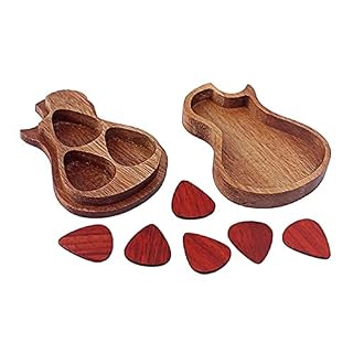 Boîte de médiators de Guitare en Forme de Guitare Boîte de médiator de Guitare Organisateur de médiator de Guitare Boîte… - Les Beatles, Paul McCartney, John Lennon, RIngo Starr, George Harrison
