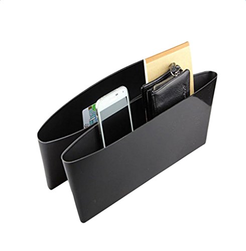 CAOLATOR Bolso del almacenaje del Coche, Bolso del Asiento de Coche, Organizador del almacenaje del Asiento para móvil, Moneda, bolígrafo, Objeto pequeño y más
