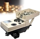 【Tri précis des pièces de monnaie】: notre compteur de pièces compte et trie avec précision toutes les pièces à une vitesse de 1200 pièces par minute. Il peut facilement compter et trier vos pièces dans les tiroirs en quelques minutes pour gagner du temps et réduire le travail.