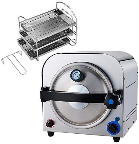 BONEW Mini Lab Euipment Autoclave Vacuum 14L High Pressure Performance Steam Autoclave Basic Model 110V TR250E