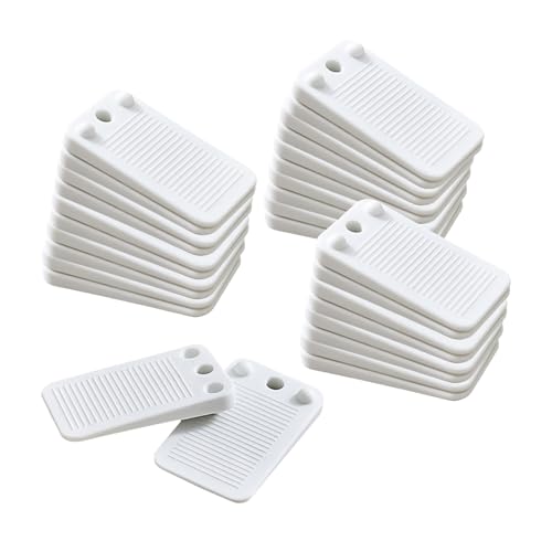 Cuñas ajustables para muebles y niveladores de goma antideslizantes apilables para mesas y WC