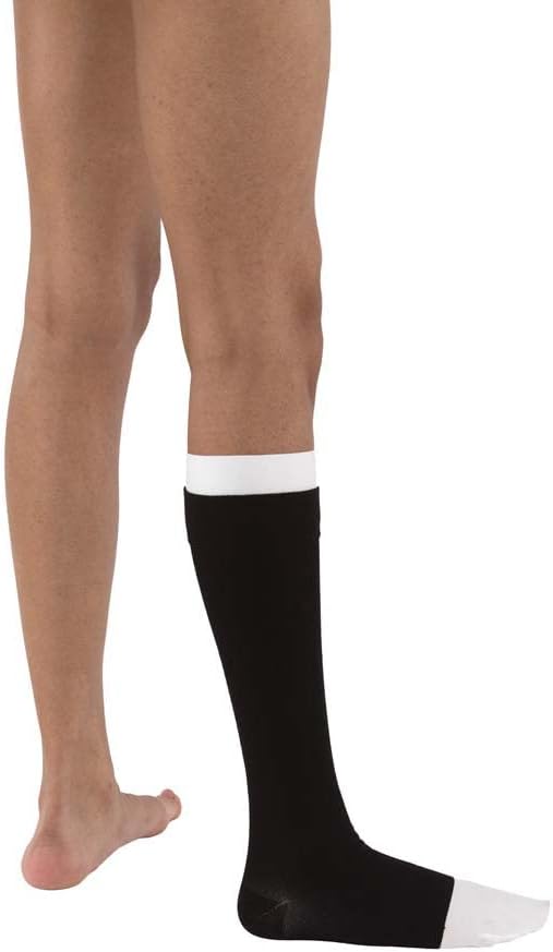 JOBST UlcerCARE 2-Part Compression Stockings System with Liners, 40+ mmHg, Knee High, Open Toe, No Zipper