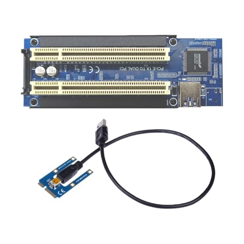 Control de video y sonido mediante tarjeta adaptadora PCIE a doble expansión ASM1083