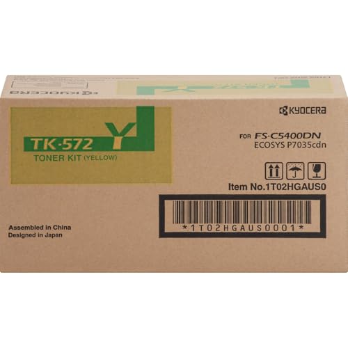 Toner Kyocera TK-572Y jaune pour remplacer votre cartouche épuisée
