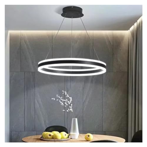 Chandelier LED Anneau pour illuminer vos repas sur l'îlot de cuisine