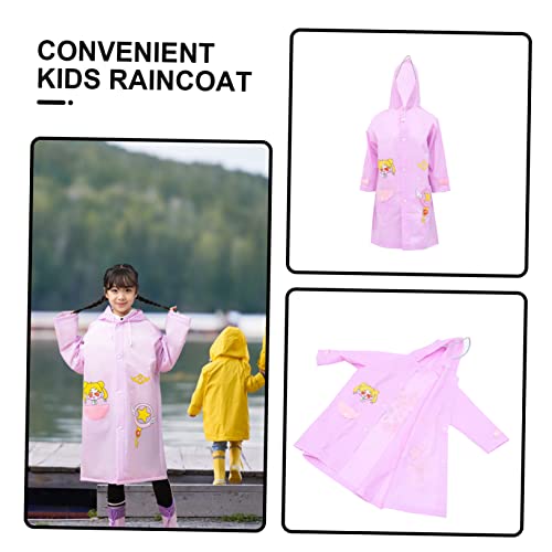 BESPORTBLE 5 Pçs Capa De Chuva Poncho Caminhadas Poncho Poncho De Plástico Crianças Reutilizáveis ​​