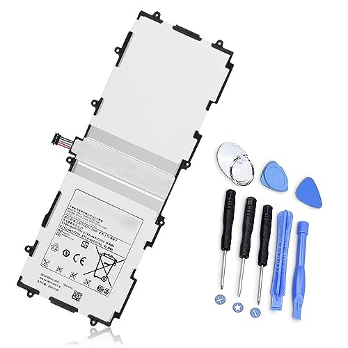szyuya Batería para portátil SP3676B1A Compatible con Samsung Galaxy Tab 10.1 GT P7500 Tab 2 10.1 GT P5100 P5110 P5113 Note 10.1 Series (3,7 V 25,9 WH)
