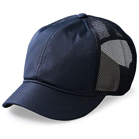 Faringoto Mesh Baseball Hat Short Brim Trucker Hat Quick Drying Cap Cover