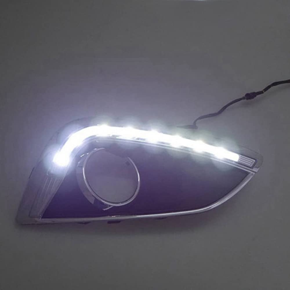 1 Paar Tagfahrlicht mit Nebelscheinwerfer Loch Licht Signallampe für IX35 2010-2013