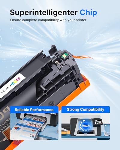 GPC Image Toner Cartridges Replacement for HP 131X 131A CF210X CF211X CF213X CF212X Compatible with LaserJet Pro 200 color M251n M251nw MFP M276n M276nw (Black Cyan Magenta Yellow,4-Pack) - Image 5