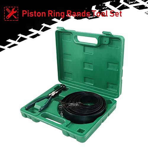 image for Youxmoto Piston Ring Compressor Tool Set Cylinder Installer with Plier