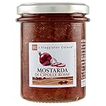 il Viaggiator Goloso Mostarda di Cipolle Rosse, 240g