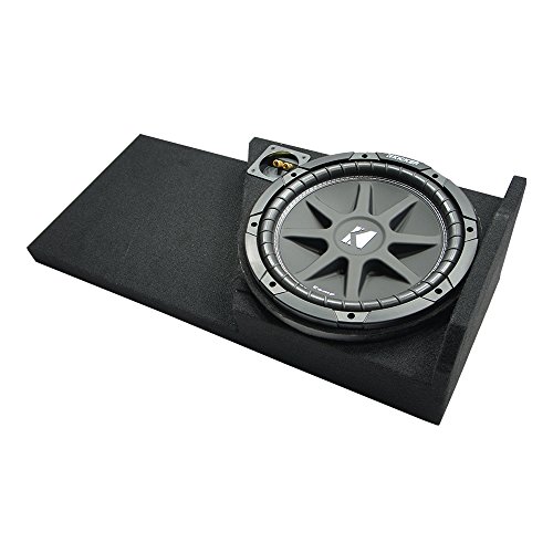 American Sound Connection Compatible with 2014 - UP Chevy Silverado Double Cab Kicker Comp C12 Single 12 Sub Box New
