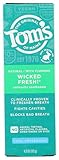 Toms of Maine Wicked Fresh Cool Peppermint AC Toothpaste, 4 OZ