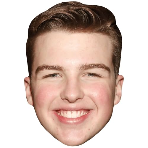 Iain Armitage (Smile) Maske aus Karton für 8,97 EUR bei amazon.de Bild: Iain Armitage (Smile) Maske aus Karton für 8,97 EUR bei amazon.de